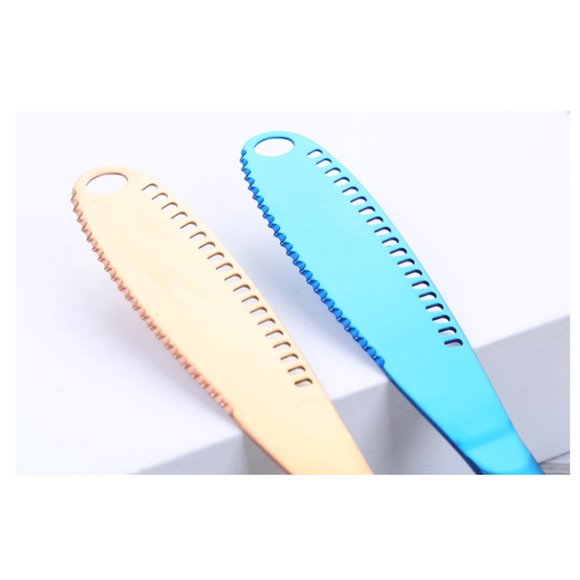 MAGENTA STAINLESS STEEL BUTTER SPREADER KNIFE - Picture 2 of 11
